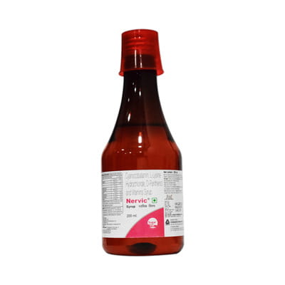 Nervic Sugar Free Bottle Of 200ml Syrup