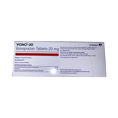 Vono 20mg Strip Of 10 Tablets