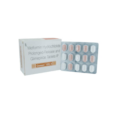 Gemer Ds 2mg Strip Of 15 Tablets