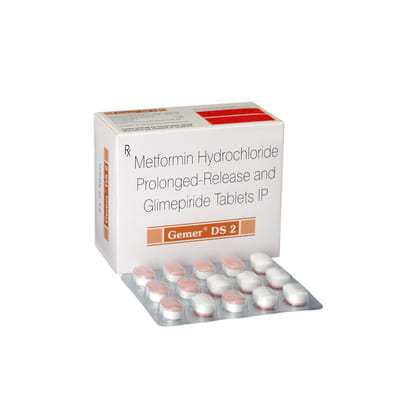 Gemer Ds 2mg Strip Of 15 Tablets