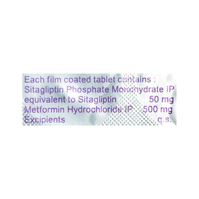 Sitason M 50/500mg Strip Of 10 Tablets