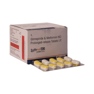 Sulforyl M 2/500mg Strip Of 10 Tablets