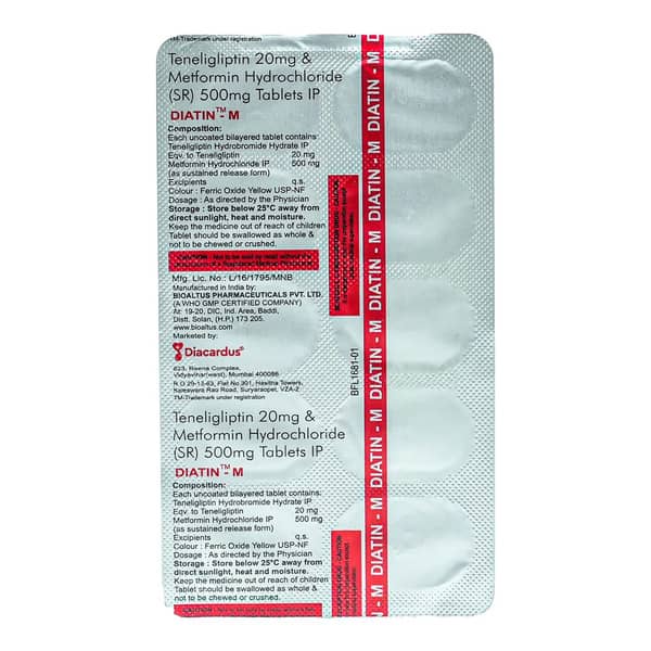 Diatin M Strip Of 10 Tablets