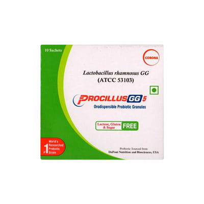 Procillus Gg 5 Sugar Free Sachet Of 0.75gm Granules
