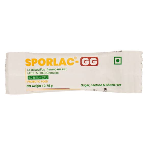 Sporlac GG Granules | Vanilla Flavour Sugar Free