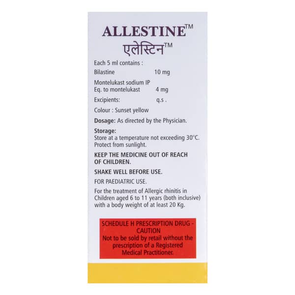Allestine Mango Flavour Bottle Of 60Ml Suspension