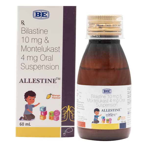 Allestine Mango Flavour Bottle Of 60Ml Suspension