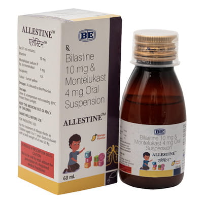 Allestine Mango Flavour Bottle Of 60ml Suspension