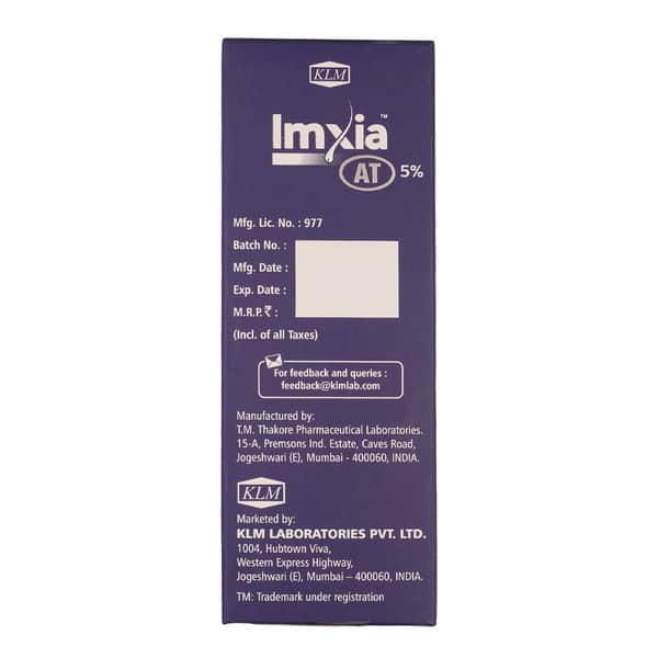 Imxia At 5% Bottle Of 60ml Solution