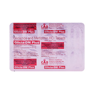 Glicla Dm Plus Strip Of 10 Tablets