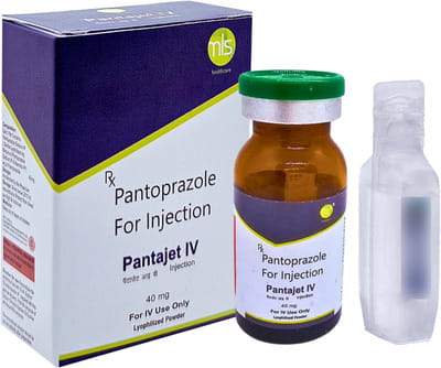 Pantajet Iv 40mg Dry Vial Of 1 Powder For Injection