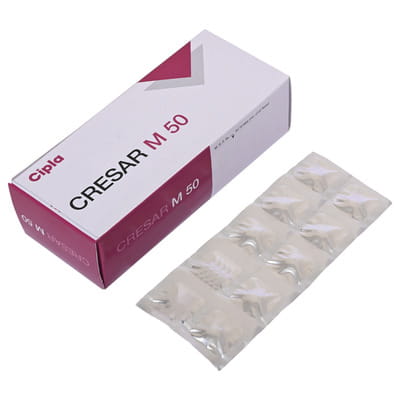 Cresar M 50mg Strip Of 10 Tablets
