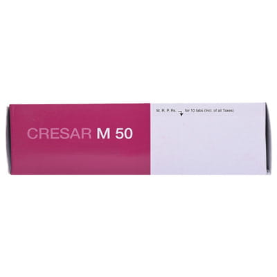 Cresar M 50mg Strip Of 10 Tablets
