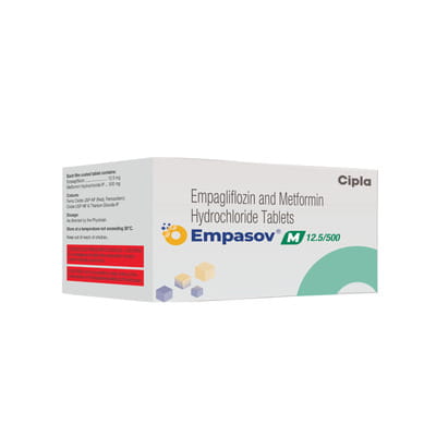Empasov M 12.5/500mg Strip Of 10 Tablets