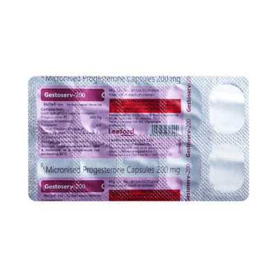 Gestoserv 200mg Strip Of 10 Softgel Capsules