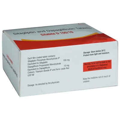 Sitabite D 100/10mg Strip Of 10 Tablets