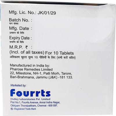 Nefrosave Keto Ds Strip Of 10 Tablets