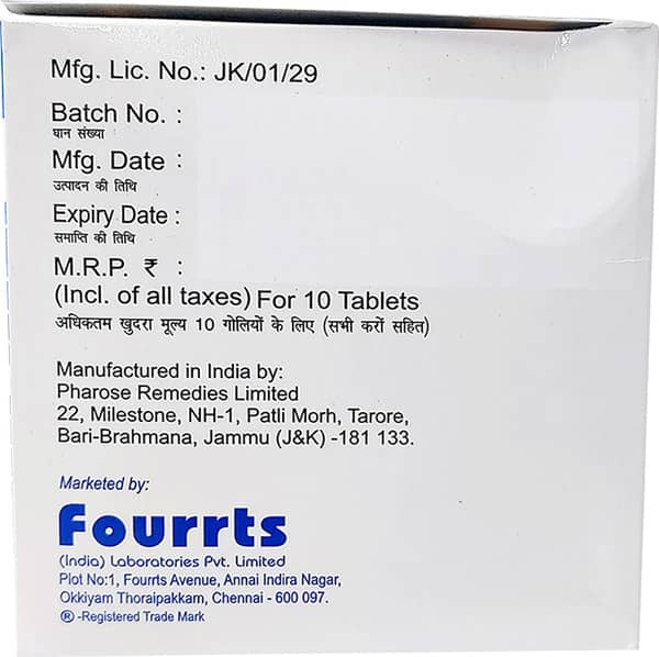 Nefrosave Keto Ds Strip Of 10 Tablets