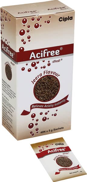 Acifree Jeera Flavour Sachet Of 5gm Powder