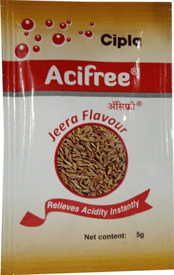 Acifree Jeera Flavour Sachet Of 5gm Powder