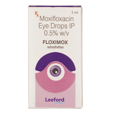 Floximox Bottle Of 5ml Eye Drops