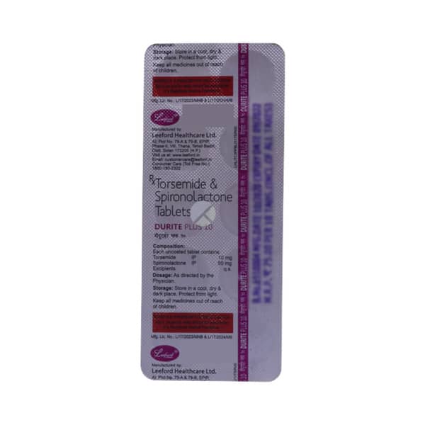 Durite Plus 10mg Strip Of 10 Tablets