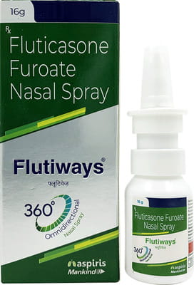 Flutiways 160 Md Bottle Of 16gm Nasal Spray
