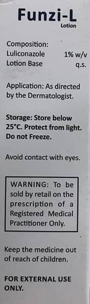 Funzi L Bottle Of 30ml Lotion