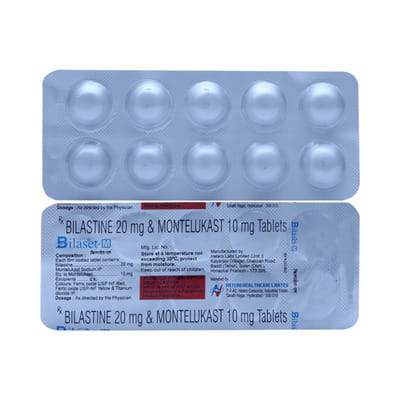 Bilaset Strip Of 10 Tablets