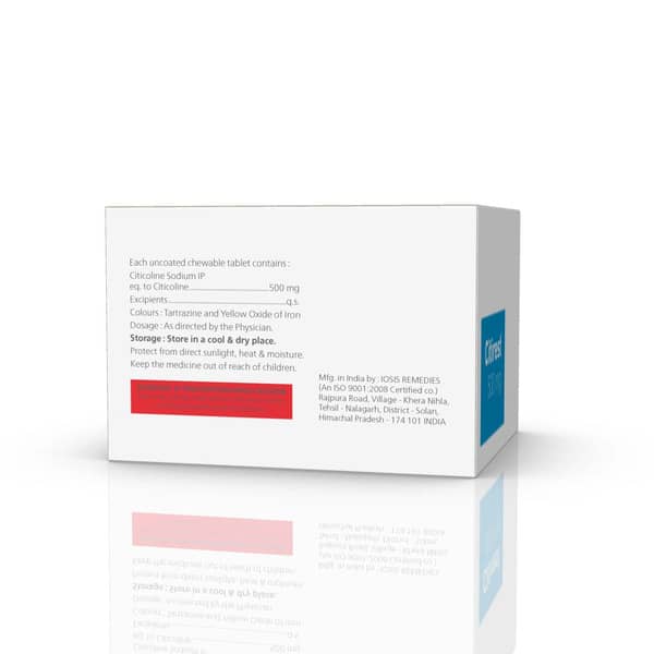 Citirest 500mg Strip Of 10 Chewable Tablets
