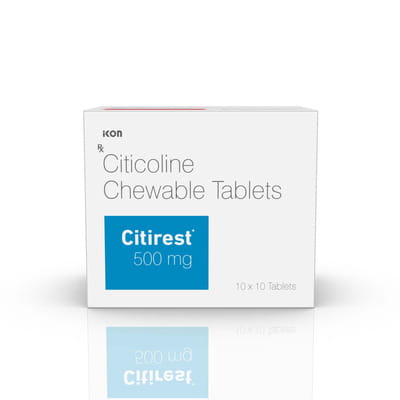 Citirest 500mg Strip Of 10 Chewable Tablets
