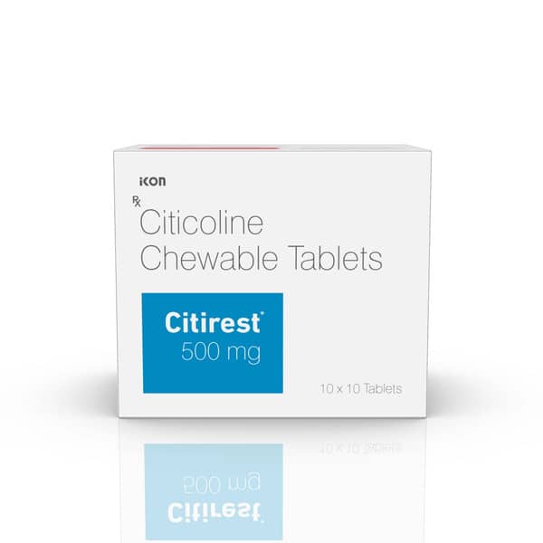 Citirest 500mg Strip Of 10 Chewable Tablets