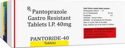 Pantoride 40mg Strip Of 10 Tablets