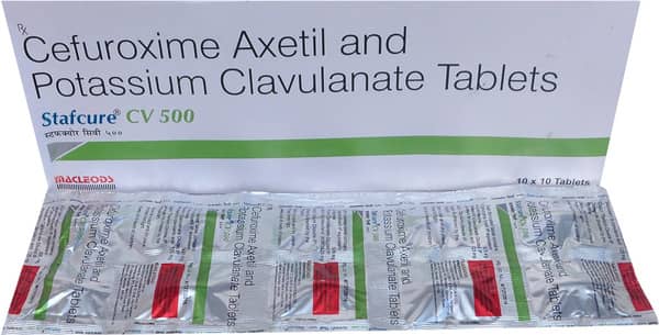 Stafcure Cv 500Mg Strip Of 10 Tablets