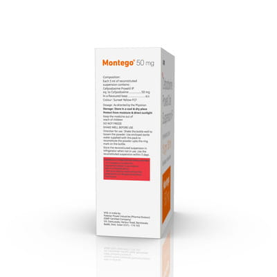 Montego 50mg Bottle Of 30ml Dry Suspension