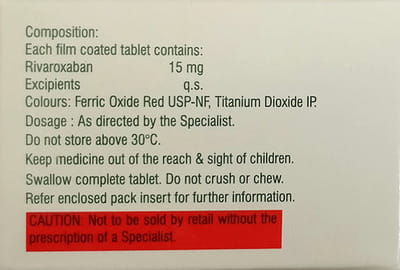 Rixant 15mg Strip Of 10 Tablets