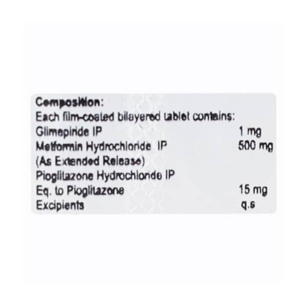 Glynamic Mp 1mg Strip Of 10 Tablets