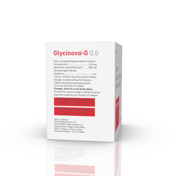 Glycinova G 0.5mg Strip Of 10 Tablets