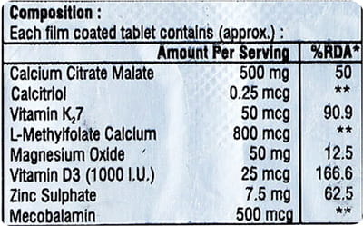 Arkacal Max Strip Of 10 Tablets