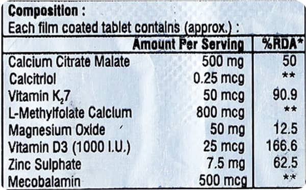 Arkacal Max Strip Of 10 Tablets