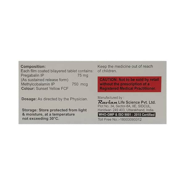 Nervisave P Strip Of 10 Tablets