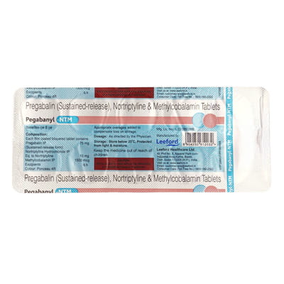Pegabanyl Ntm Strip Of 10 Tablets