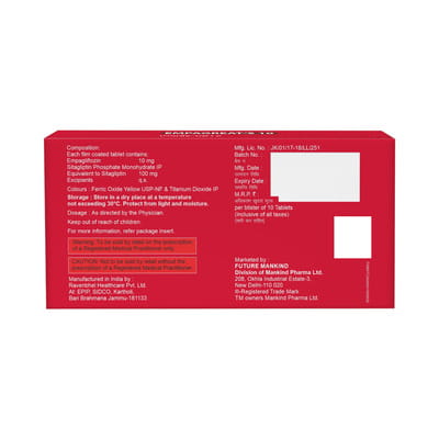 Empagreat S 10mg Strip Of 10 Tablets