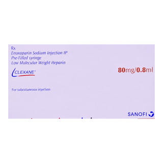 Clexane 80 Mg Injection 1 No's