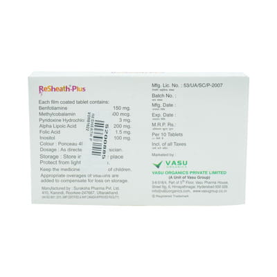 Resheath Plus Strip Of 10 Tablets