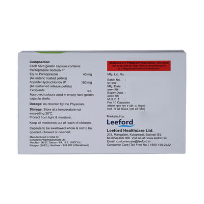 Pantafol It Strip Of 10 Capsules