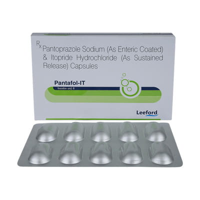 Pantafol It Strip Of 10 Capsules