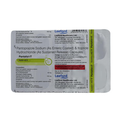 Pantafol It Strip Of 10 Capsules