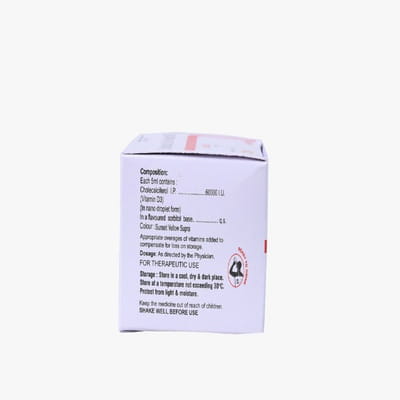 Leixo D3 Mango Flavour Sugar Free Bottle Of 5ml Oral Solution