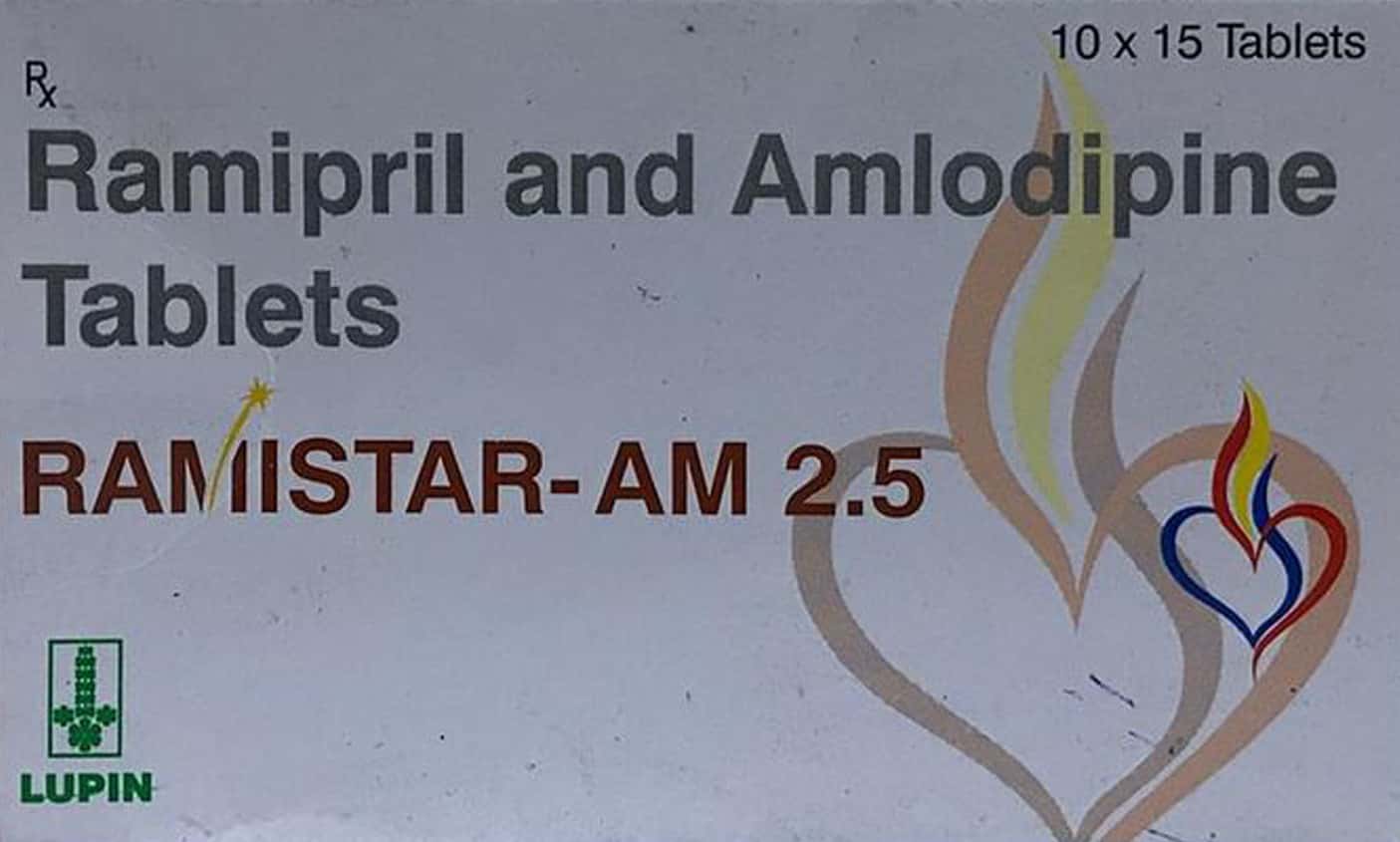 Ramistar Injection Ramistar Am 2.5mg Strip Of 15 Tablets: Uses, Side Effects, Price ...